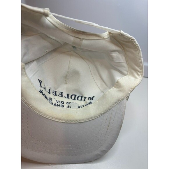 VINTAGE middlebury cap 1995 DIV. III national champions hockey HAT CAP - Picture 7 of 7